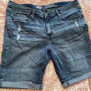 Mission denim Bermuda shorts  size 14